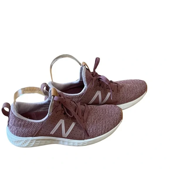 New Balance Fresh Foam Sport Running Shoes Women's Size 7.5 Mauve Sneakers - Picture 4 of 9